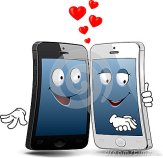 smart-phone-series-cute-electronic-characters-40436488