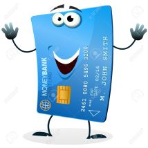 14993149-Illustration-of-a-cartoon-happy-funny-credit-card-character-welcoming-Stock-Vector